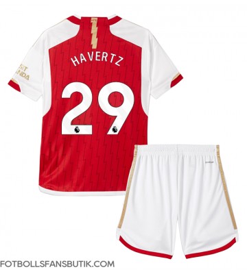 Arsenal Kai Havertz #29 Replika Hemmatröja Barn 2023-24 Kortärmad (+ Korta byxor)